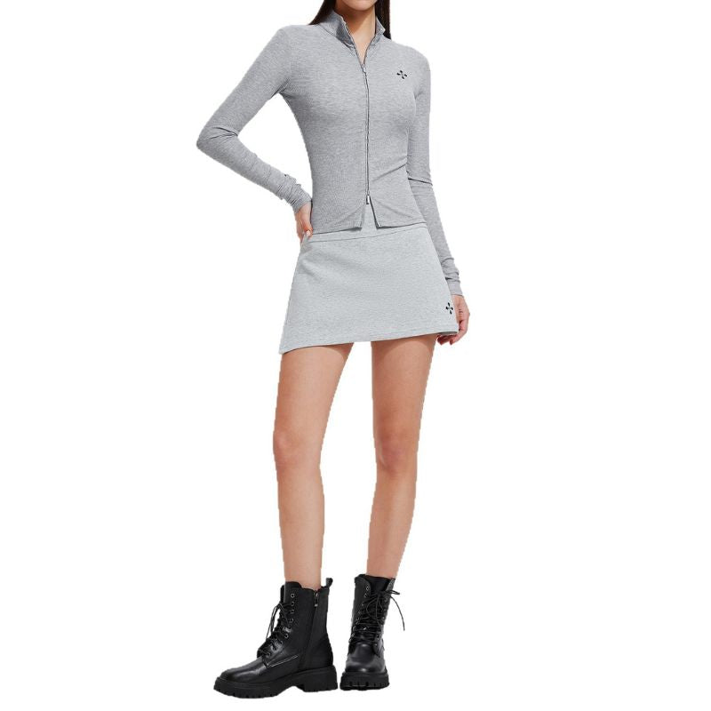 High-Waist Slim A-Line Dress – Global Ship