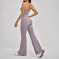 Wholesale Cross Back Tank Top+High Waist pant 2-piece Set
