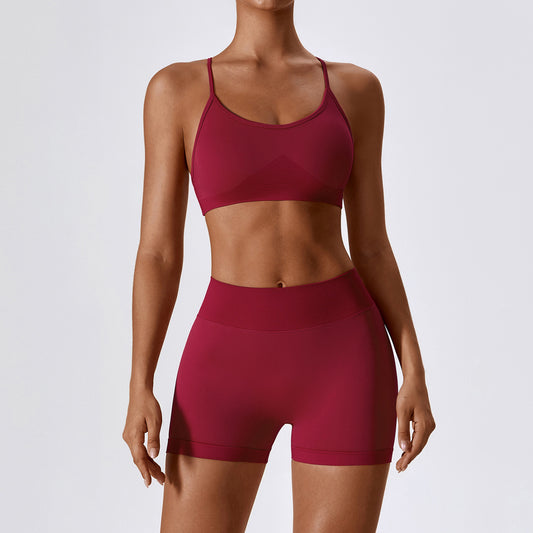 Wholesale Seamless back cross training bra | Wonderxfans bulk activewear