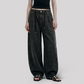 Wholesale Men's Cooling Lyocell Balloon Pants – Retro Wide Leg Cargo Pants