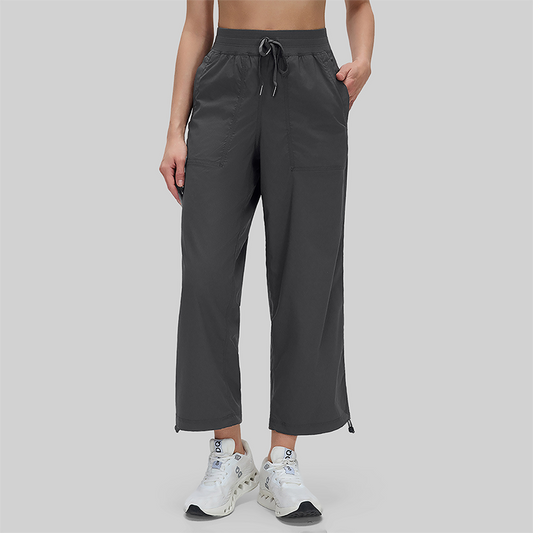 Wholesale quick drying loose fit sports pants