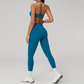 Wholesale Naked-Feel Seamless Sports Bra & High-Waist Biker Shorts Set – Quick-Dry Yoga 2-Piece