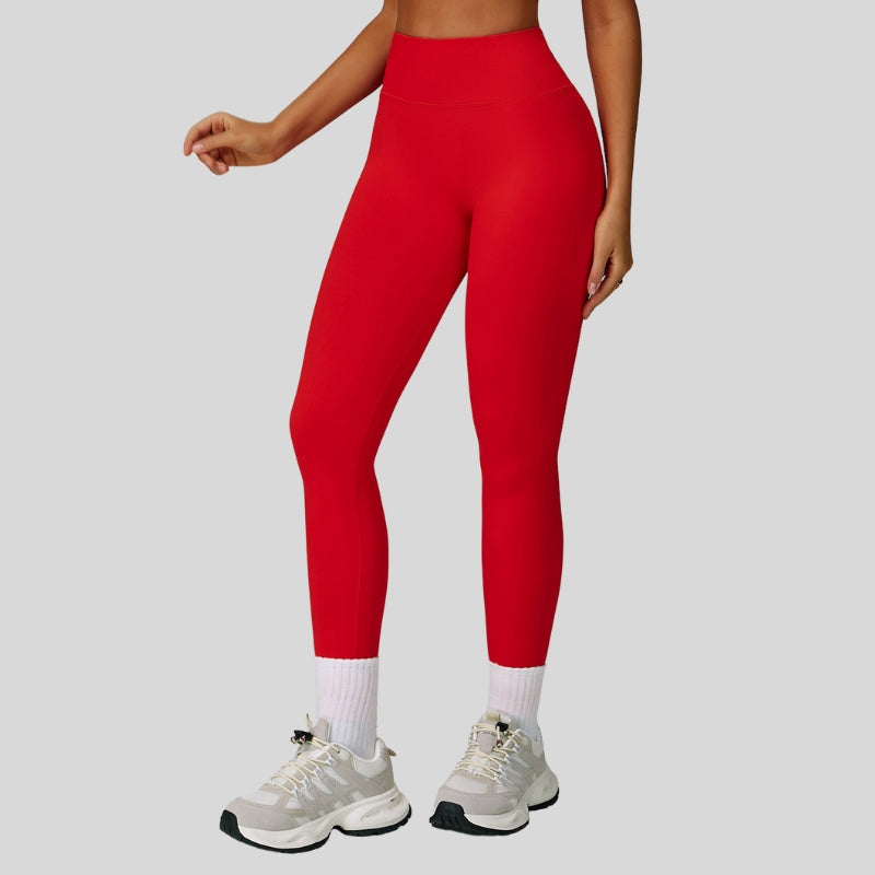 Seamless V-shaped back waist quick-drying legginggs