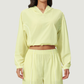 Wholesale Women's UPF50+ Sun Protection Colorblock Cropped Hoodie Jacket – Lightweight Breathable Outdoor Running Sportswear