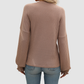 Wholesale Women's Ribbed Long Sleeve T-Shirt – Loose Ruffle-Sleeve Top