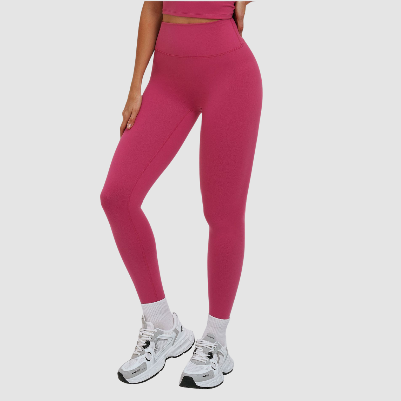 Wholesale solid color high-waisted leggings