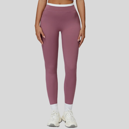Wholesale Contrast-colored sport leggings | Wonderxfans bulk activewear
