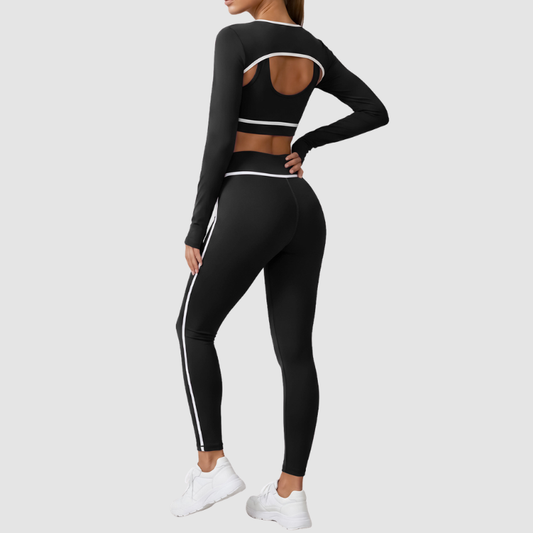 Wholesale Women's 3-Piece Yoga Set – Sleeveless Vest, Sports Bra and Leggings