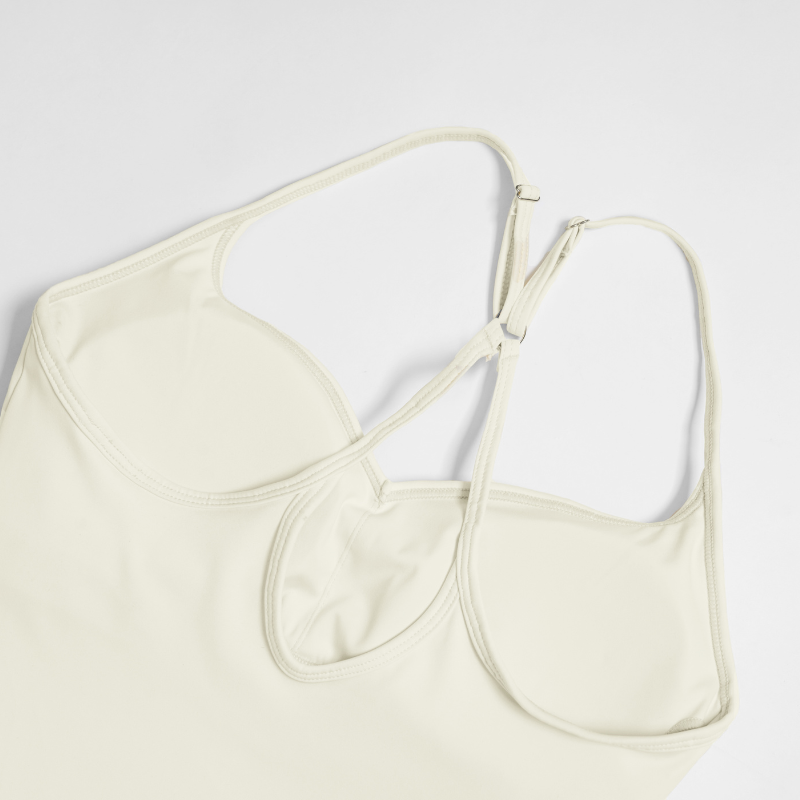 Beautiful Back Slimming Tank top+Contrasting Fitness Shorts 2-piece set