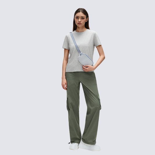 Wholesale yoga short sleeve tee quick | Wonderxfans bulk activewear