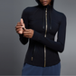Women's yoga hooded cardigan long sleeve sports jacket