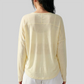 Wholesale Women's Side Drawstring Long Sleeve Yoga Top