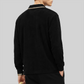 Wholesale Vintage Fleece Polo Sweatshirt – Heavyweight Loose Pullover