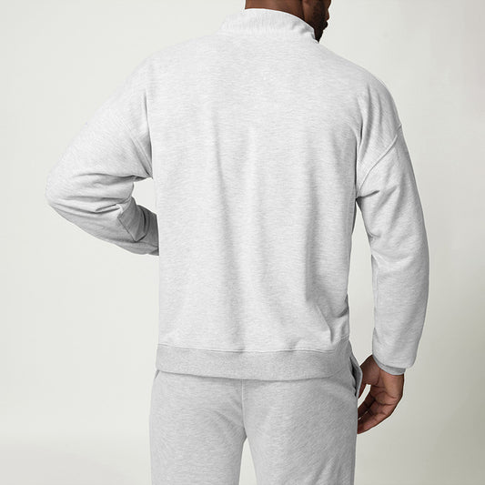 Wholesale Men's zipper sports casual sweatshirt | Wonderxfans bulk activewear