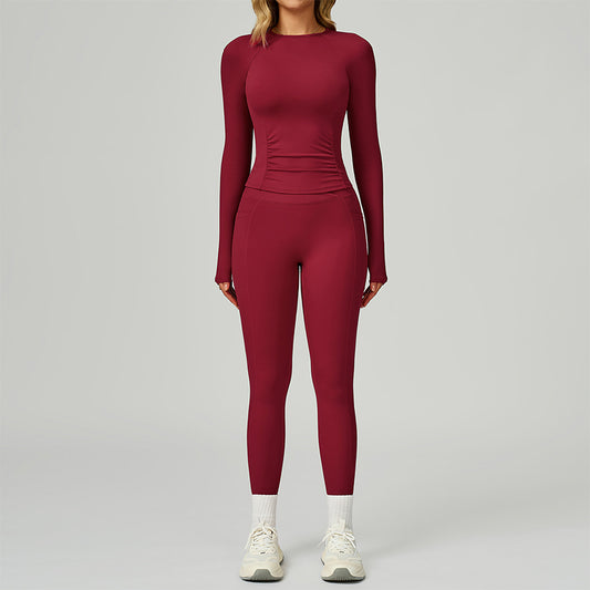 Wholesale Long sleeve Sports top + | Wonderxfans bulk activewear