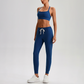 Wholesale Naked-Feel Open-Back Sports Bra & High-Waist Jogger Pants Set – Sculpting Yoga 2-Piece