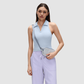 Wholesale collar sports Vest with chest cushion