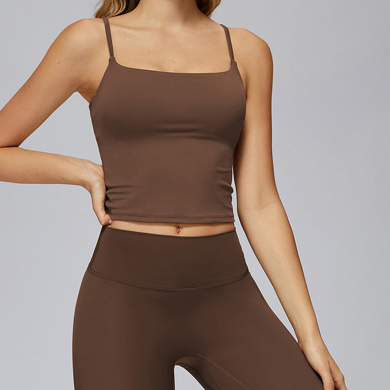 U-shaped beautiful back vest