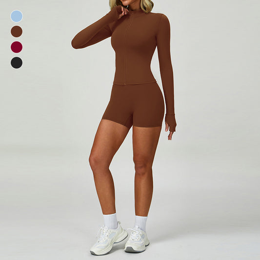 Wholesale Long Sleeve Full Zipper Jacket | Wonderxfans bulk activewear