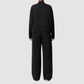 Wholesale Women’s Waffle Knit Active Set – Stand-Collar Long Sleeve & Pants