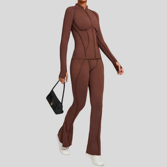 Wholesale Thumb-buckle zipper jacket + slightly | Wonderxfans bulk activewear