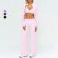 Stand collar zipper jacket + Backless sports bra + high-waisted loose wide-leg pants 3-piece set