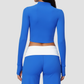 Wholesale Women’s Cropped Stand-Collar Pilates Jacket