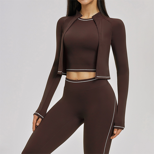Wholesale zipper windproof slim fit jacket