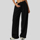 Loose-fitting wide-leg casual sweatpants