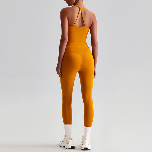 Wholesale Halter Yoga Tank Top & | Wonderxfans bulk activewear