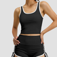 Wholesale Women's High-Support Sports Bra & Shorts Yoga Set w/ Chest Pad