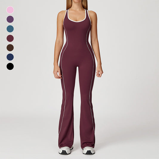 Wholesale Hollow back yoga suit hip-lifting | Wonderxfans bulk activewear