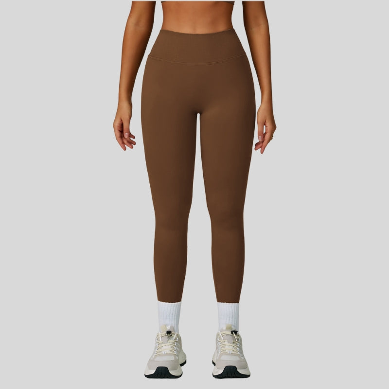 Seamless V-shaped back waist quick-drying legginggs