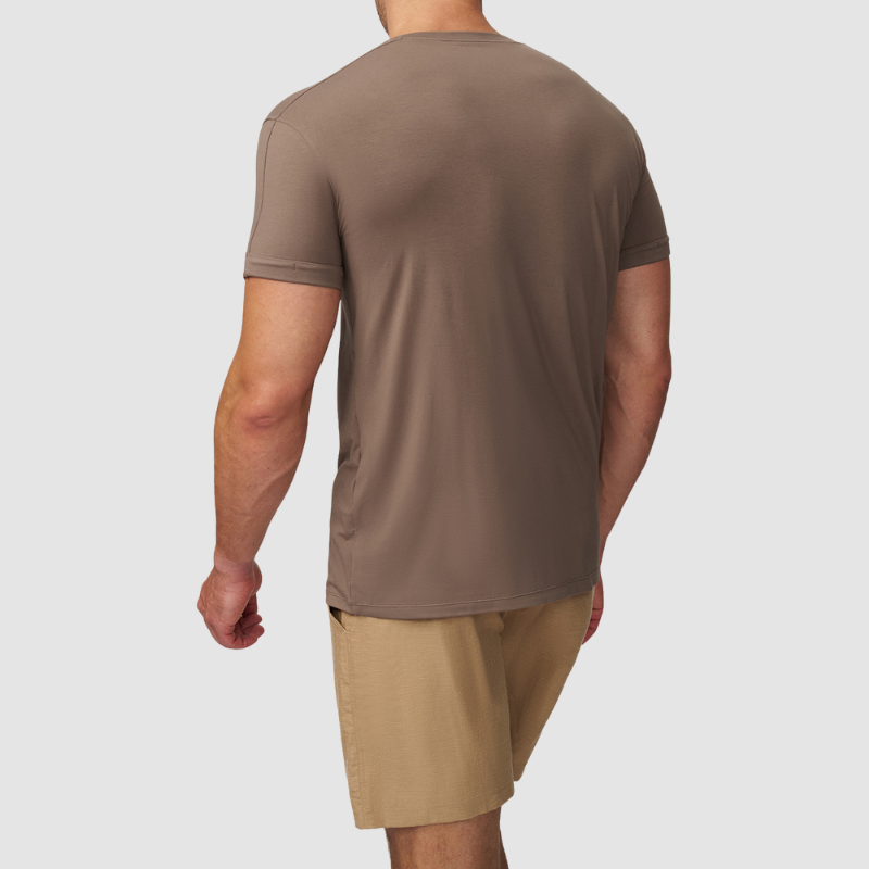 Wholesale Men Soft Skin-friendly Casual Training T-shirt