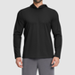 Wholesale Men's Hooded Long Sleeve Athletic Top – Moisture-Wicking Gym Fitness Training Shirt