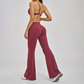 Naked and beautiful back bra+high waisted Legging 2-piece set