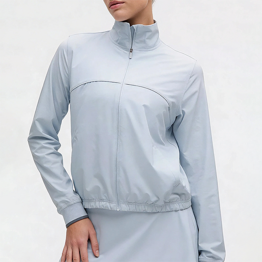 Wholesale Women's Lightweight Windbreaker Jacket – UPF50+ Sun Protection Stand Collar