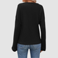Wholesale women's striped waffle knit tops | Wonderxfans bulk activewear