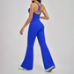 Wholesale Cross Back Tank Top+High Waist pant 2-piece Set