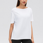 Wholesale Thin Loose Short-Sleeve T-Shirt Yoga Cover-Up