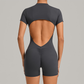 Wholesale Hip-High Halter-Neck Backless Bodysuit