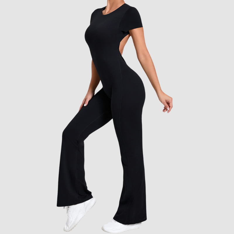 Wholesale Color blocked short sleeve backless | Wonderxfans bulk activewear