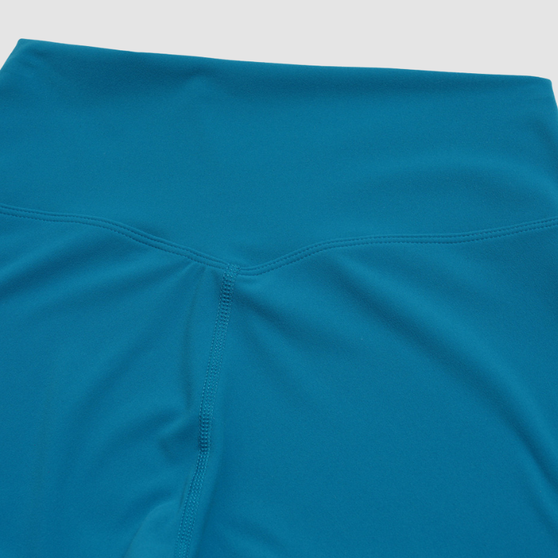 Wholesale Seam-Detail Long-Sleeve Crop Top & High-Waist Leggings Set – Brushed Yoga 2-Piece