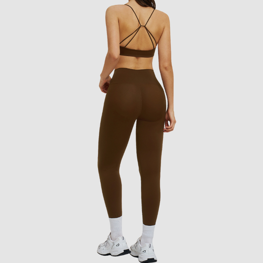 Wholesale sports bras + cross-waist leggings | Wonderxfans bulk activewear