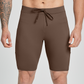 Wholesale Men's High-Waist Compression Shorts – Tummy Control Double-Layer Gym Shorts