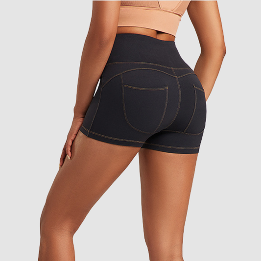 Wholesale butt-lifting and slimming yoga shorts