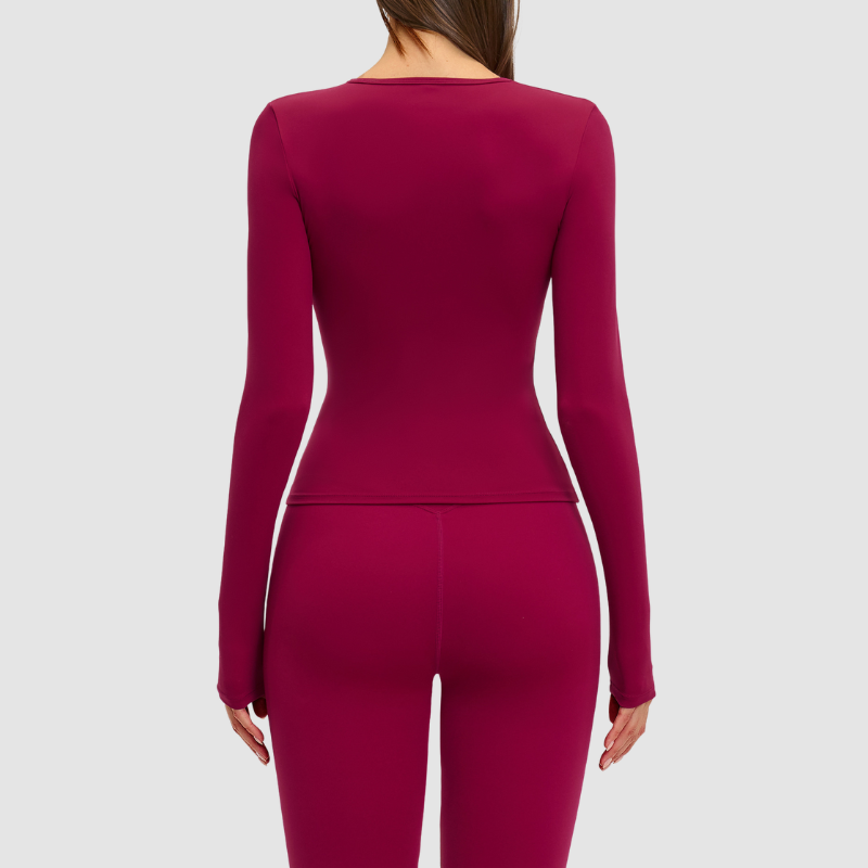 Yoga running sports long sleeve tops