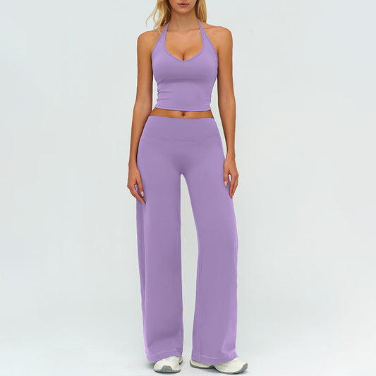 Wholesale V-neck backless tank top + | Wonderxfans bulk activewear