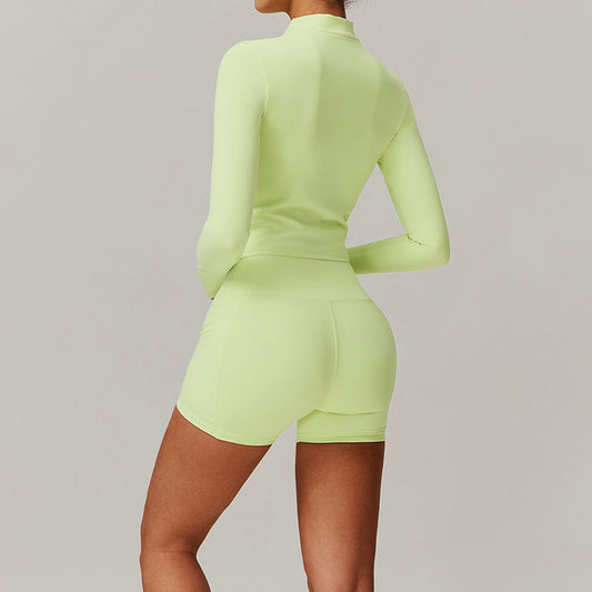 Wholesale Long Sleeve Fitness jacket + | Wonderxfans bulk activewear