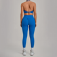 Wholesale Zipper Tank Top+Highlighted Legging 2-piece Set